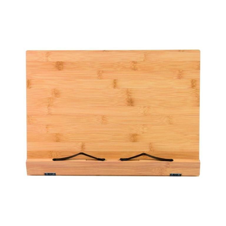 Stojak na książki, bambusowy, wymiary: 39 x 28 x 4,2 cm